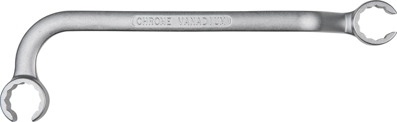 Clé ouverte 12 pans 17x17 mm pour conduites d'injection