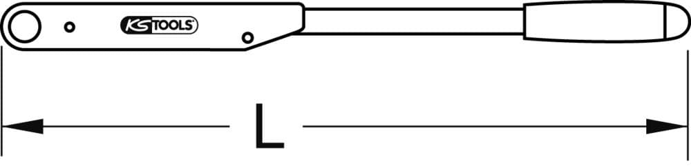 Clé dynamométrique, 1'' - 200-1000 Nm