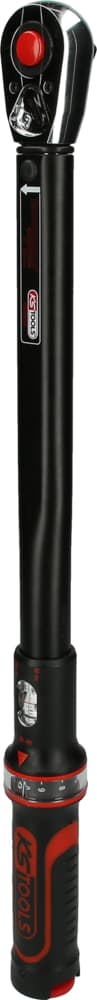 Clé dynamométrique ERGOTORQUEprécision® avec inverseur. 1-4'' - 5-25 Nm