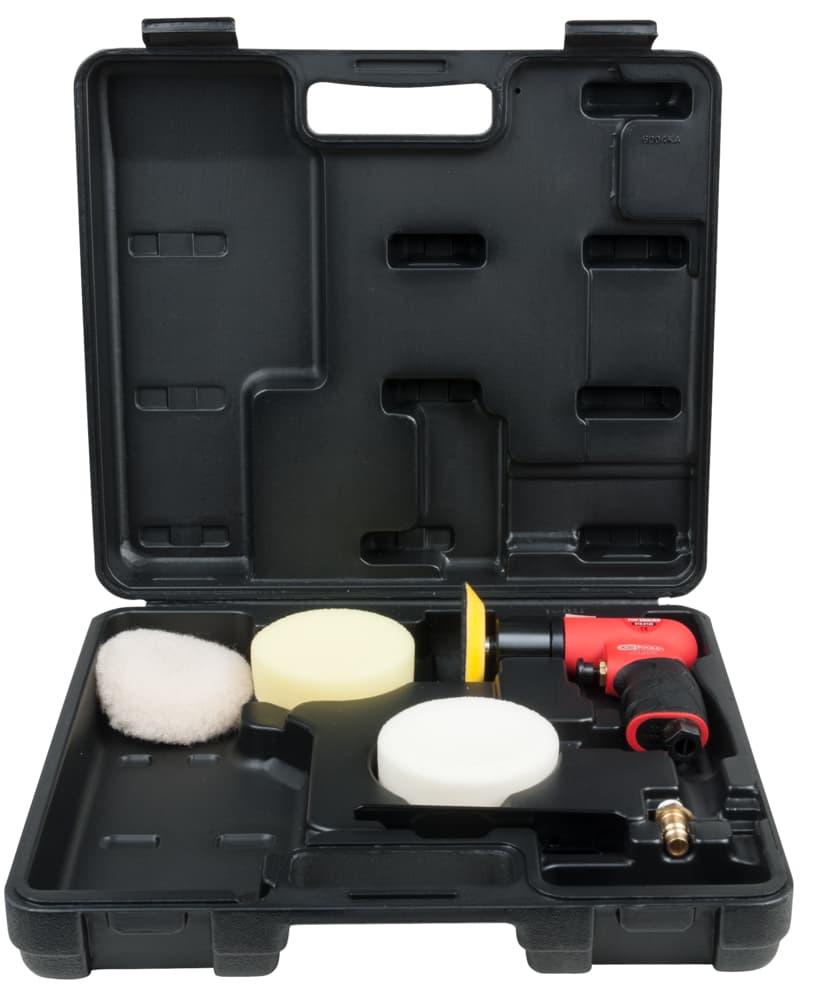 Coffret mini polisseuse 1-4'' - 6 pièces