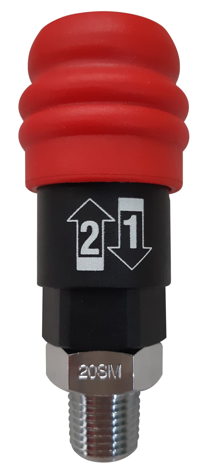 Coupleur rapide fileté mâle 3-8'' - L.44mm