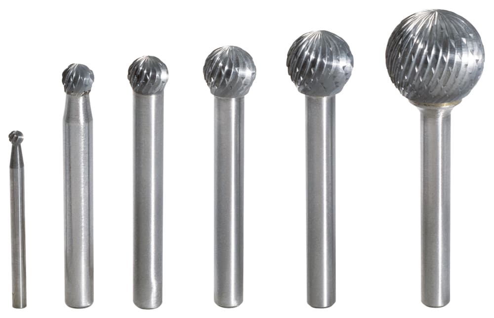Fraise HM forme D. diam 8mm. 53mm