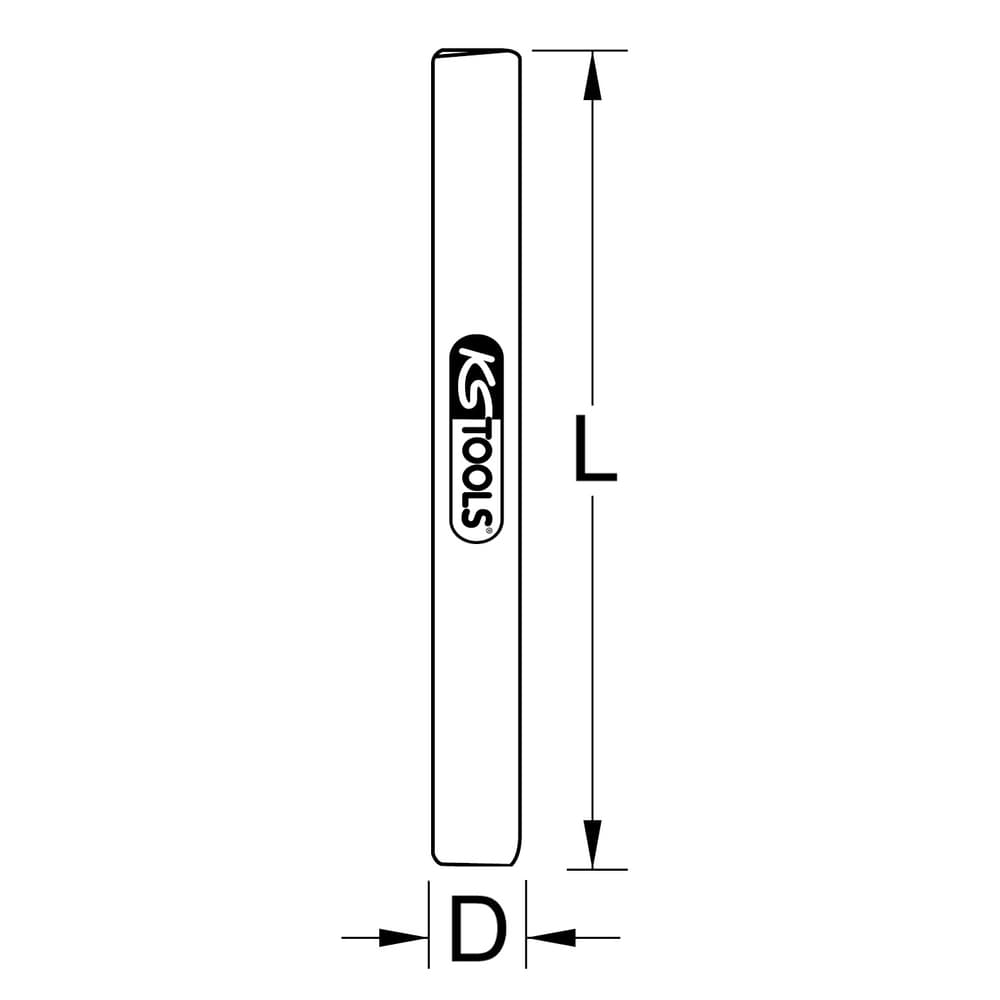 Goupille pour douilles à chocs 3-8''. 13 - 22 mm