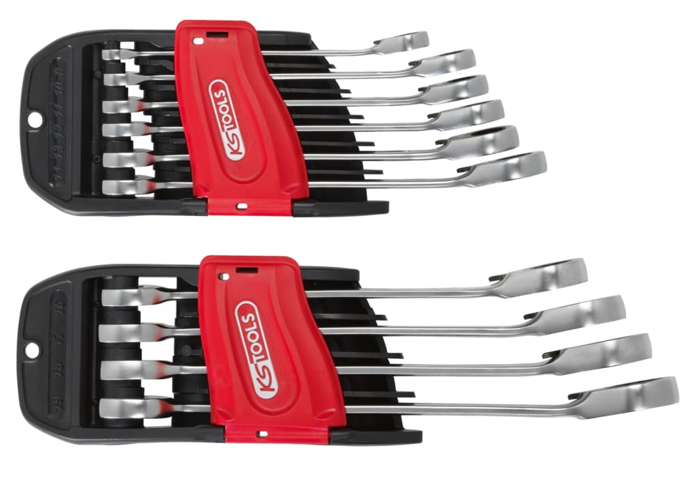 Jeu de 10 clés mixtes à cliquet DUO GEAR®