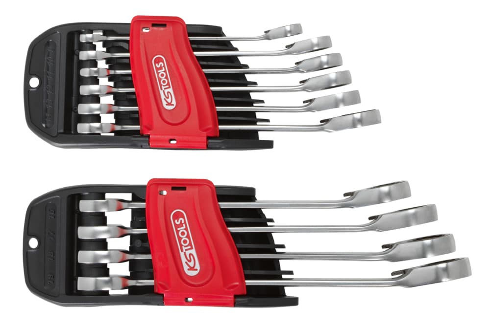 Jeu de 10 clés mixtes à cliquet RING STOP® GEARplus®