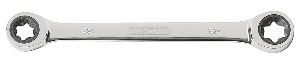 Clé polygonale à cliquet TORX® GEARplus®,  E20-E24