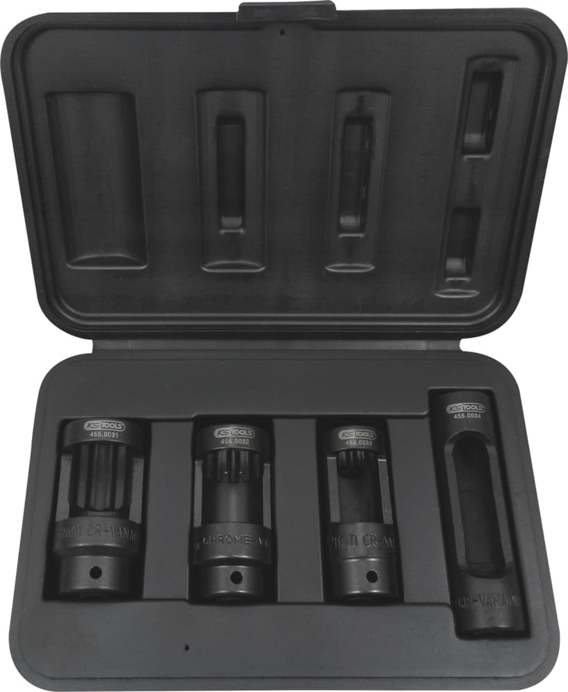 Jeu de 4 douilles d'extraction 1-2'' pour injecteurs