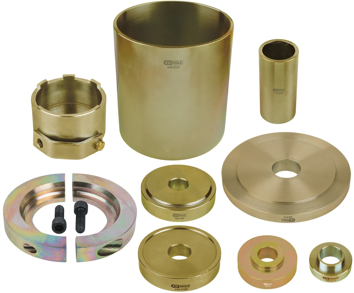 Jeu d'outils pour roulements de roues avant Renault-Nissan-Opel 2002-2010
