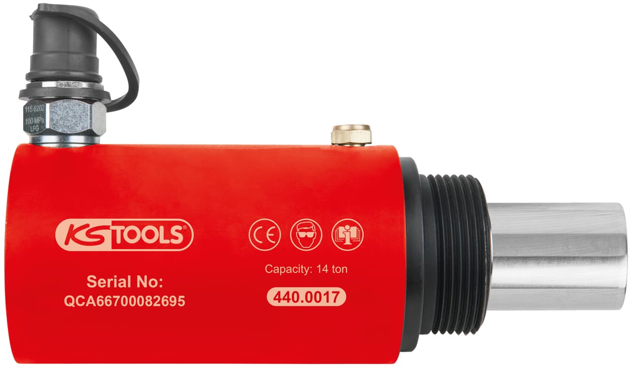 Vis de force hydraulique. 14 t