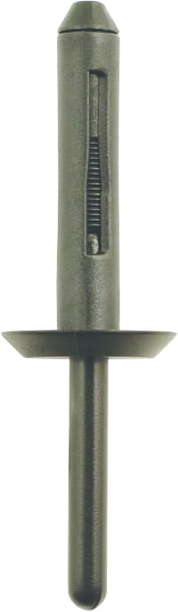 Rivets en plastique pour Ford et Chrysler - diam  6.3 mm - L. 64 mm - 10 pcs