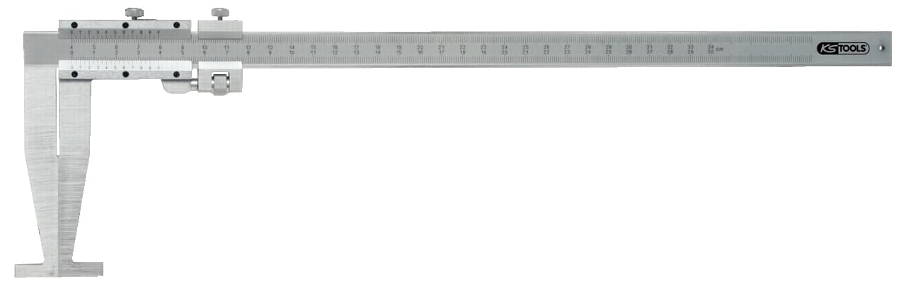 Calibre à coulisse inox pour tambour de frein VL, 0-300 mm