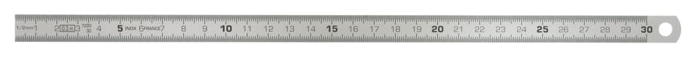 Reglet flexible en inox, L.200 mm