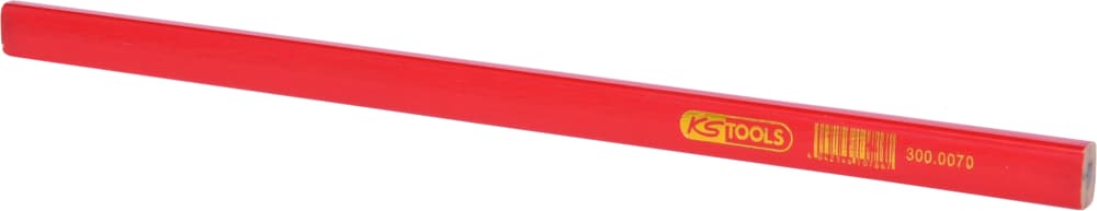 Crayons de charpentier, L.250 mm - la boîte de 12 crayons