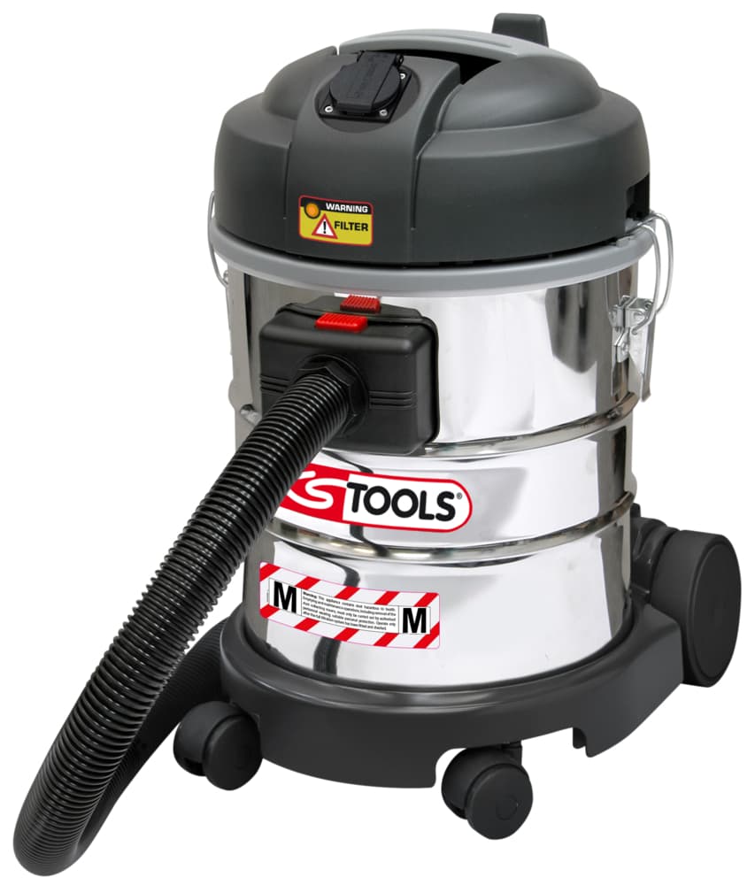 Aspirateur eau et poussière, 1400w, 20L avec filtre pour poussières fines