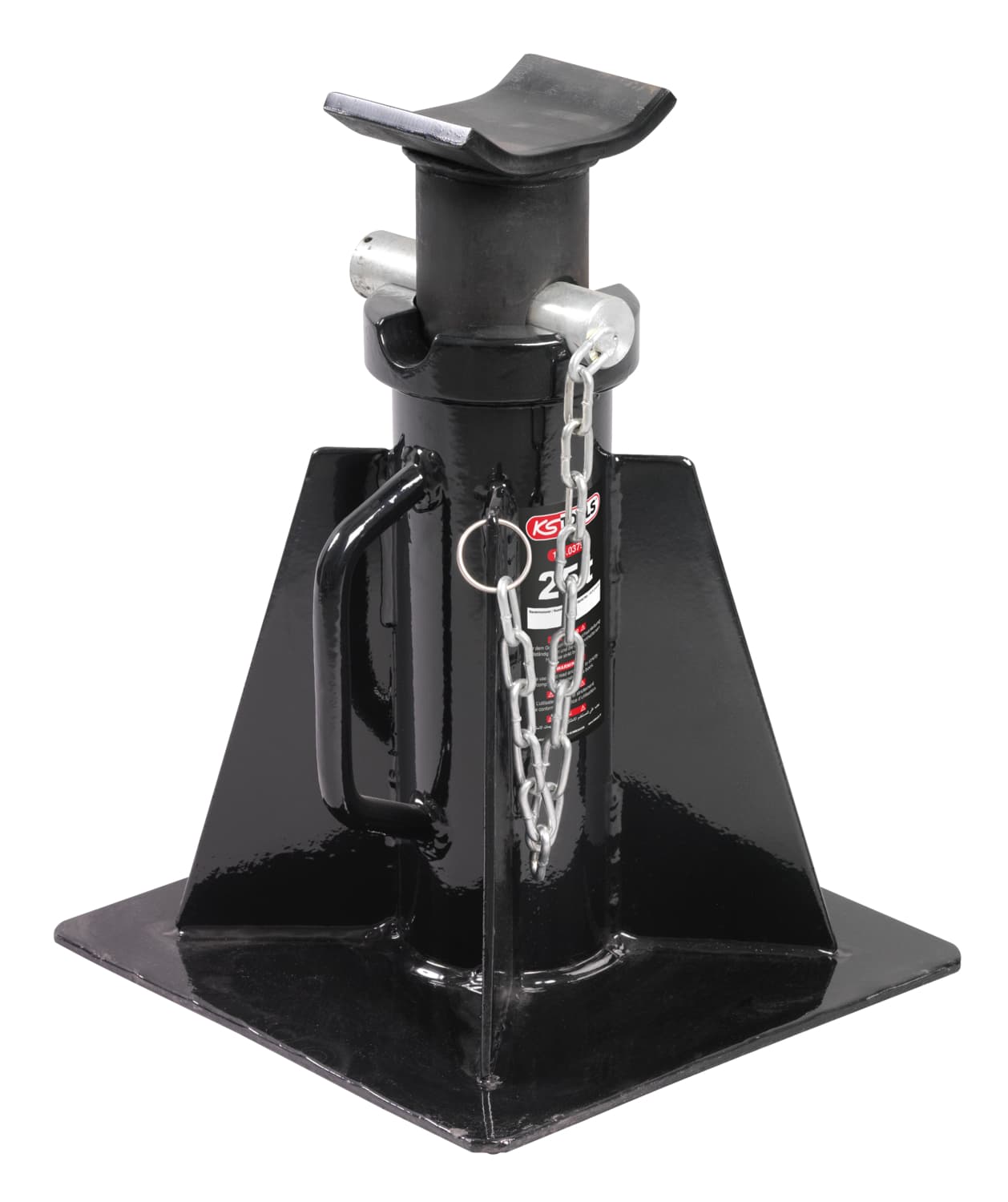 Chandelle basse PL 25t à goupille, H. maxi 539 mm