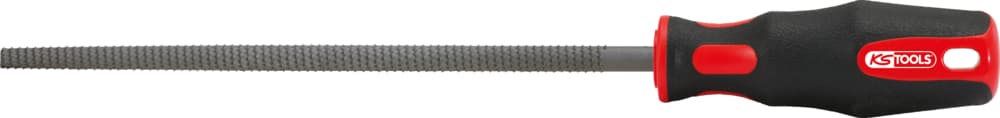 Râpe ronde demi-douce emmanchée, L.300 mm