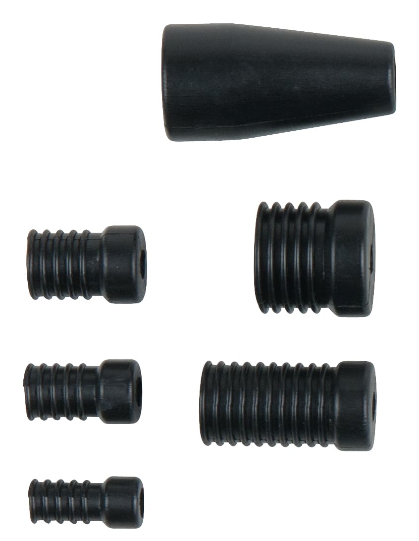Jeu d'adaptateurs, 6 pièces, DIM  8-10-12-14-18 mm et adaptateur conique du coff
