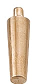 Cône laiton 10 x 7 x 35 mm du jeu 152.1350