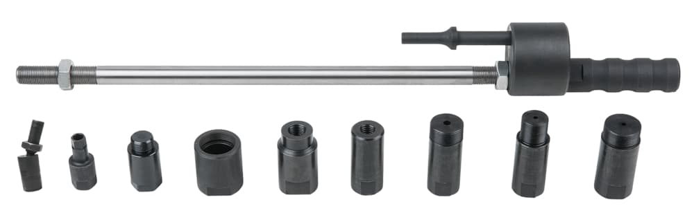 Coffret d'extracteurs d'injecteurs pour burineur pneumatique, 10 pcs