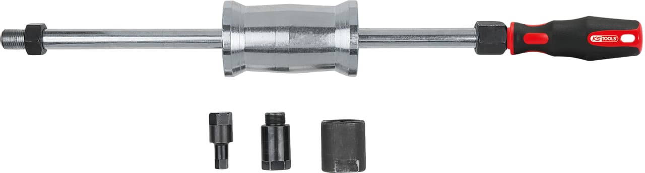 Kit d'extracteur d'injecteurs, M27+M17+10mm avec masse à inertie, 1,5 kg