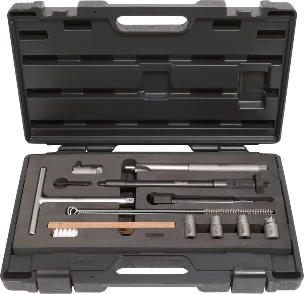 Kit de nettoyage pour sièges d injecteurs 13pcs