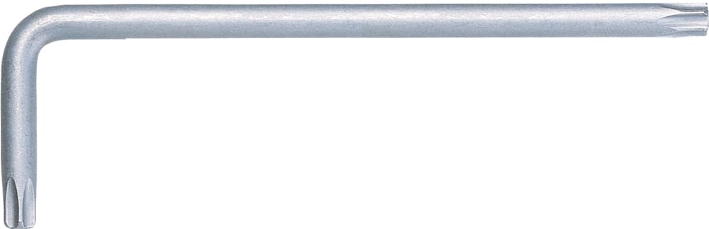 Clé mâle TORX® percé courte, T7