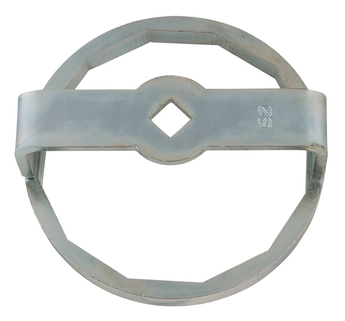 Cloche pour filtre à huile 3/8'', diamètre 91 mm / 12 rainures