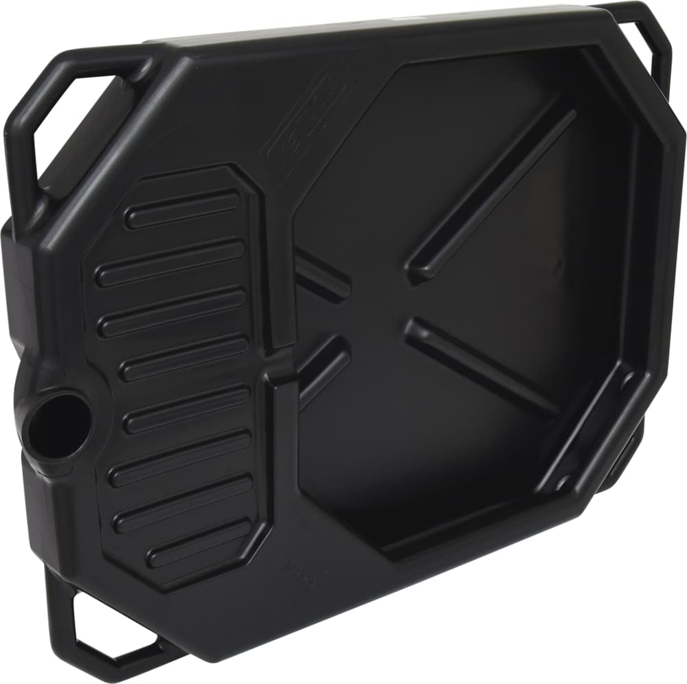 Bac de vidange 55 L, extra plat, 110 mm, 4 poignées