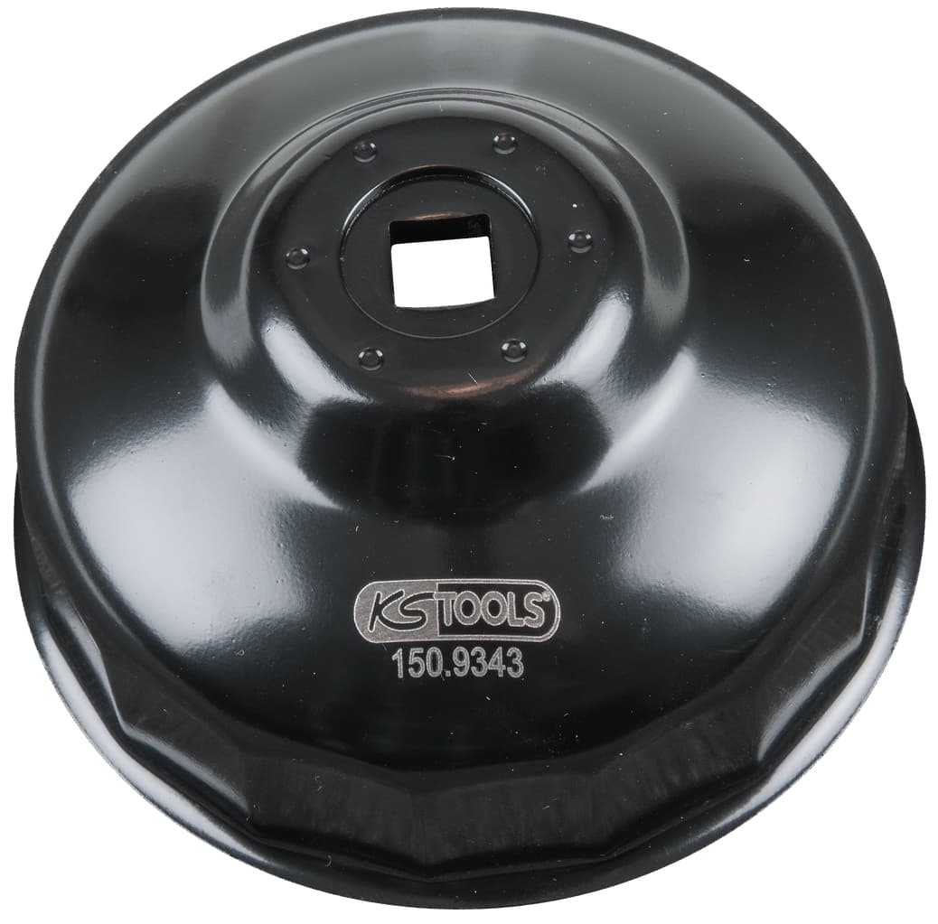 Cloche pour filtre à huile 3/8'', diamètre 86 mm / 16 cannelures