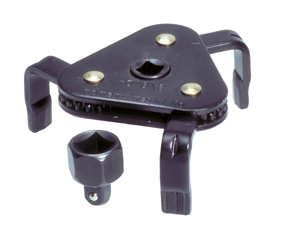Clé araignée pour filtre à huile 3/8'' + 1/2'', diamètre 65-120 mm