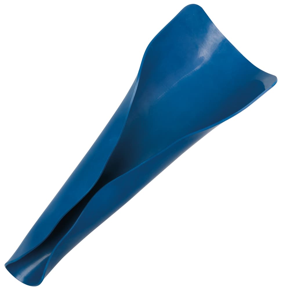Entonnoir flexible avec coeur en aluminium 372x170mm