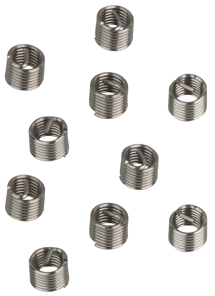 Insets filetés M8x1 - pack de 10 du coffret 150.6030