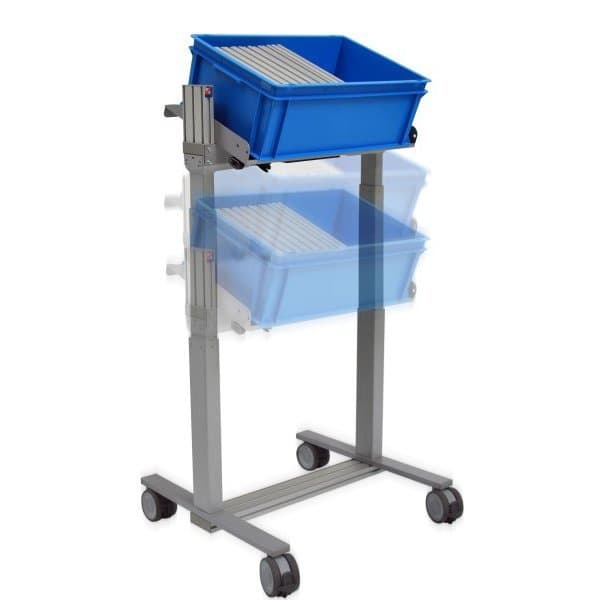 LEANPOST 300 ERGO l 750 x P 450 x H 630 - 930 mm