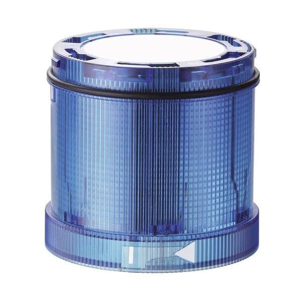 LEANANDON LED bleu H 66 mm Ø 70 mm 24V AC/DC IP65