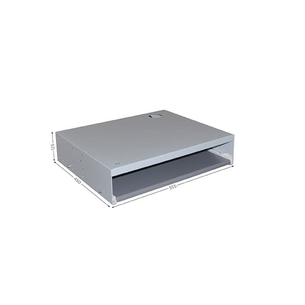 Tiroir clavier l 556 x P 450 x H 125 mm pour QUALIPOST 600