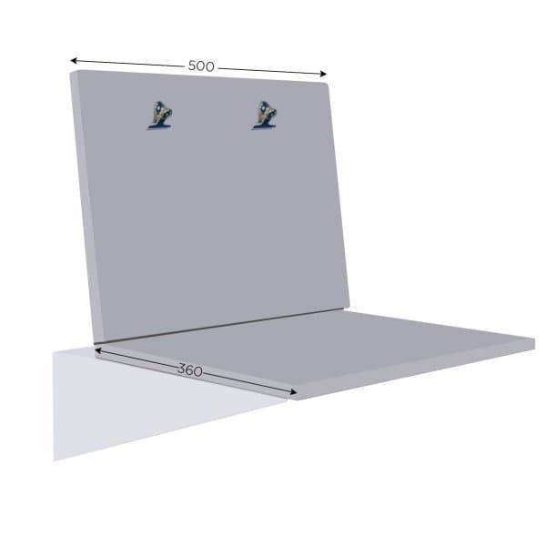 QUALIPOST 300B MURAL l 500 x P 360 x H 360 mm avec tiroir