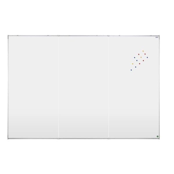 MUR D'EXPRESSION sur pieds l 3000 x H 2000 mm email e3 blanc de 3 panneaux