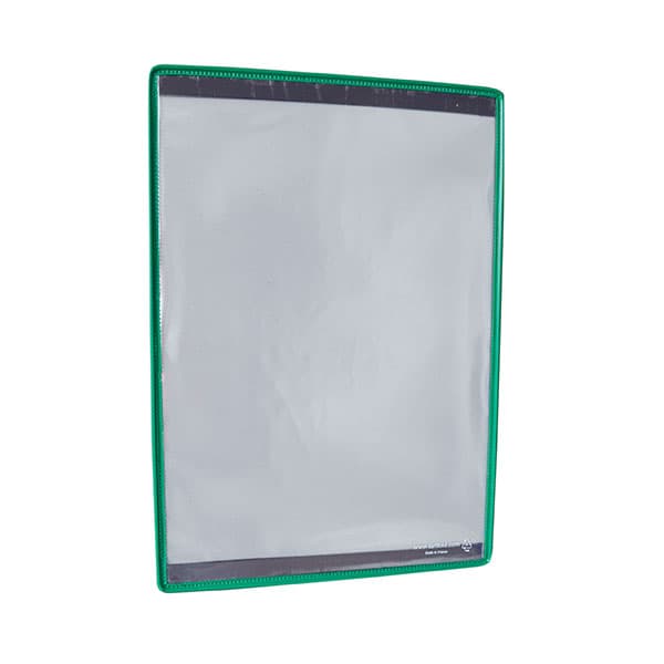 Lot de 5 DOCAFLEX MAGNETIQUE pochette A4 vert