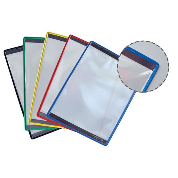 Lot de 5 DOCAFLEX MAGNETIQUE pochette A4 assorties