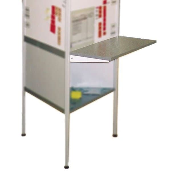 Etagère de consultation réglable l 750 x P 300 mm