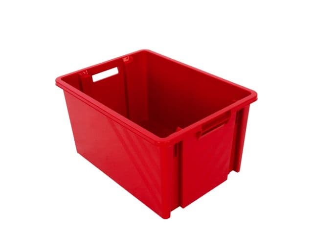Bac gerbable et emboîtable 54 Litres ROUGE
