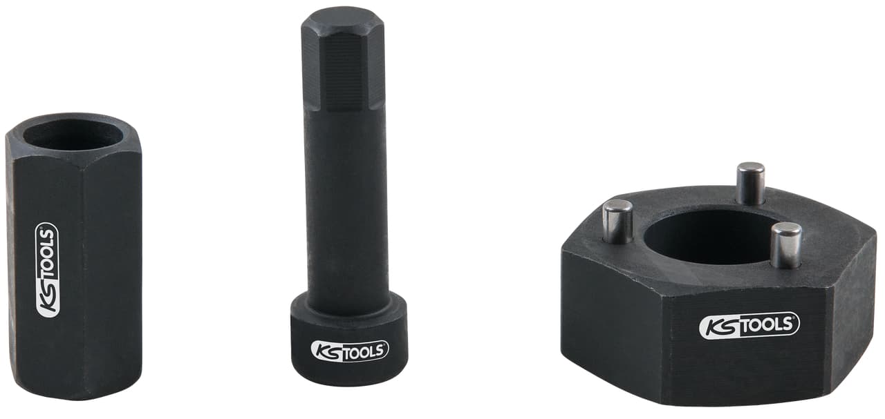 Jeu de douille 10 mm et adaptateurs pour poulies débrayables d'alternateur