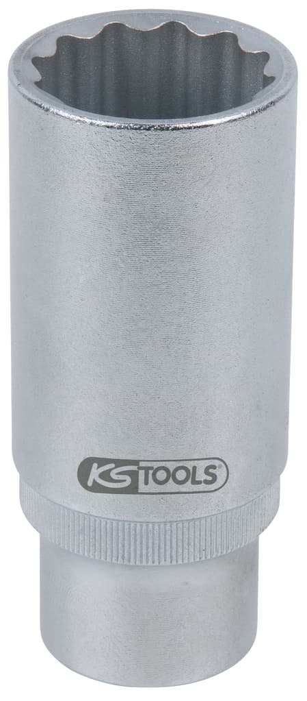 Douille pour injecteur 1/2'', 12 pans 27 mm