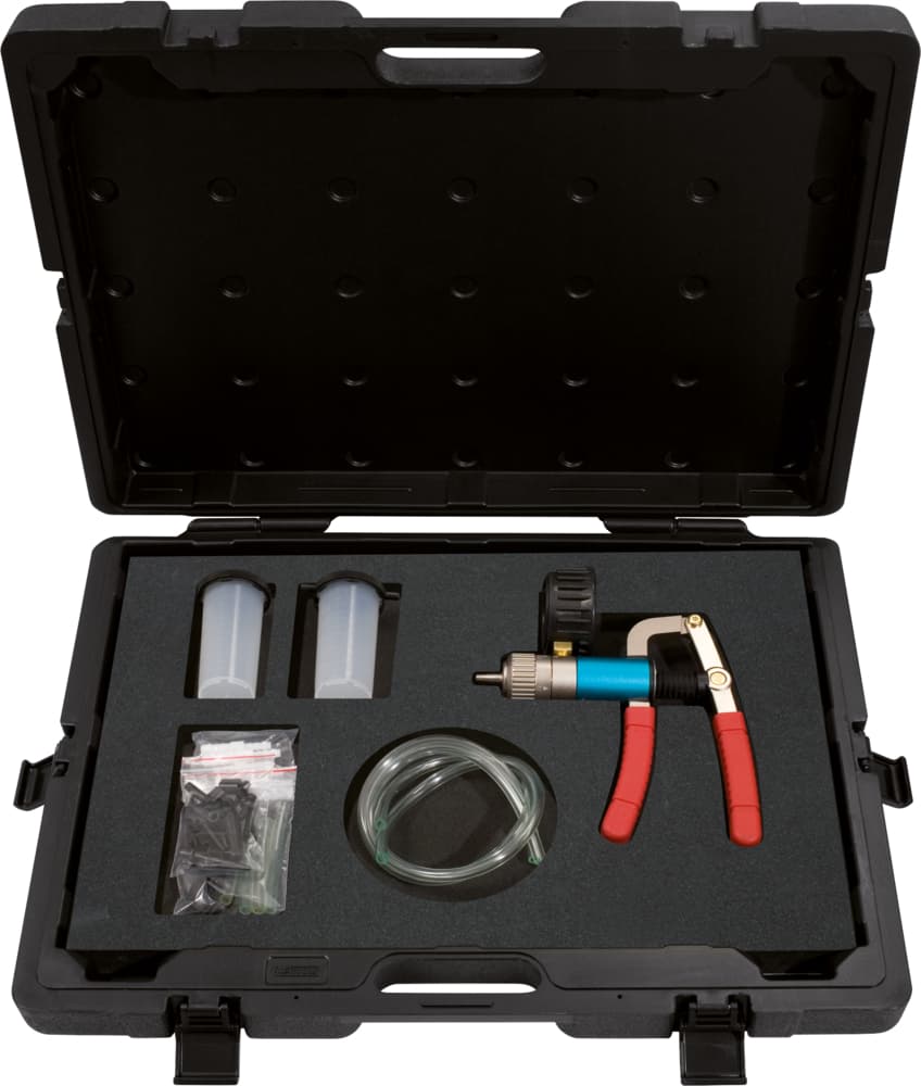 Coffret de pompe à pression et dépression , 7 pièces