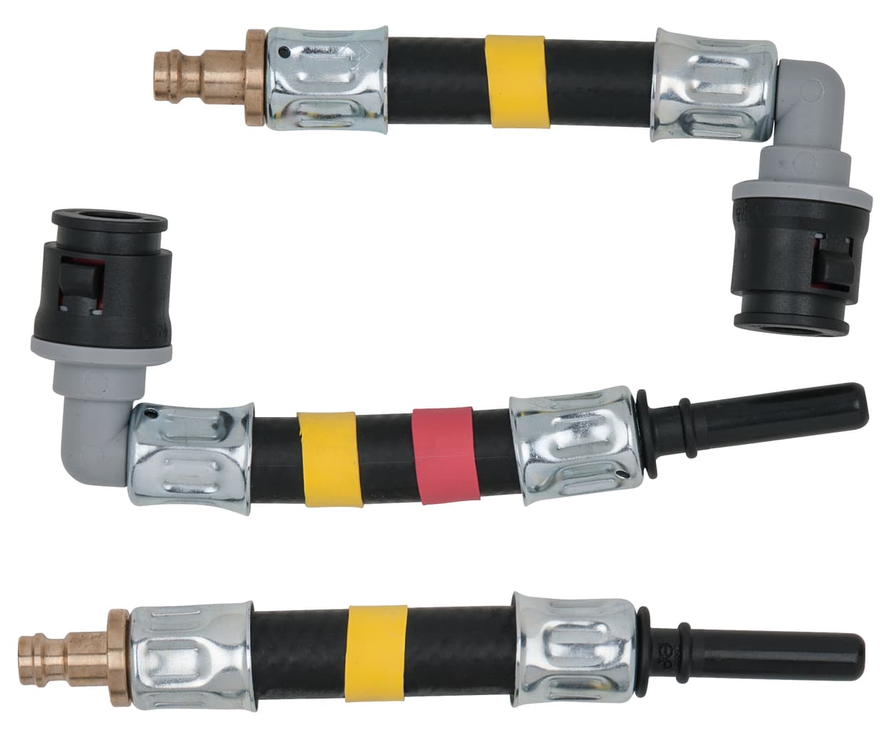 Jeu d'adaptateurs, 3 pcs SAE 8 x 30 mm (jaune)