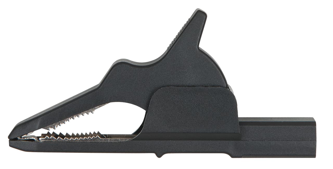 Pince crocodile - noire