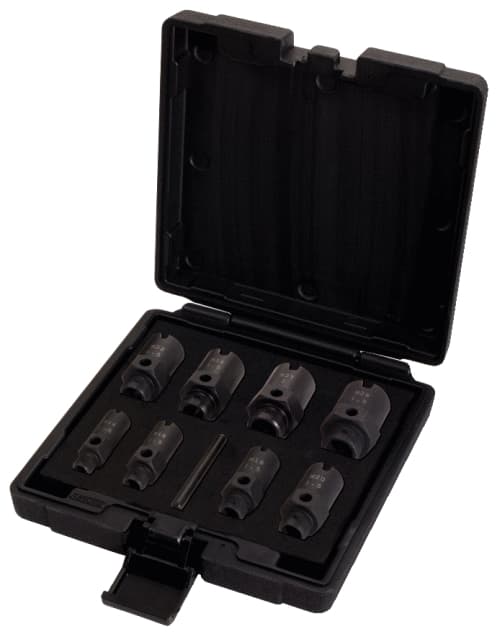 Coffret pour réparation de filetage, 9 pièces