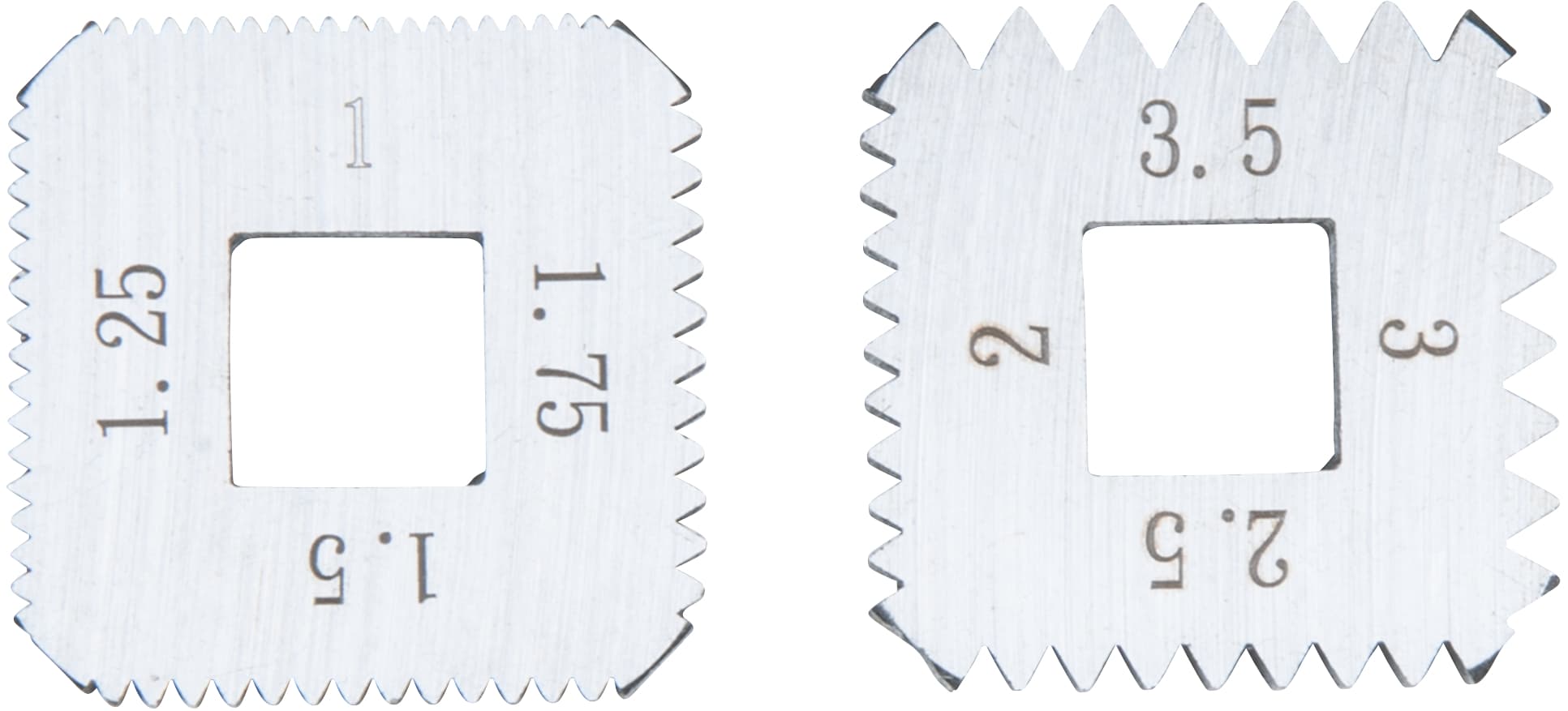 Mâchoire de rechange 1 - 1,25 - 1,75 - 2 - 2,5 - 3 - 3,5 mm