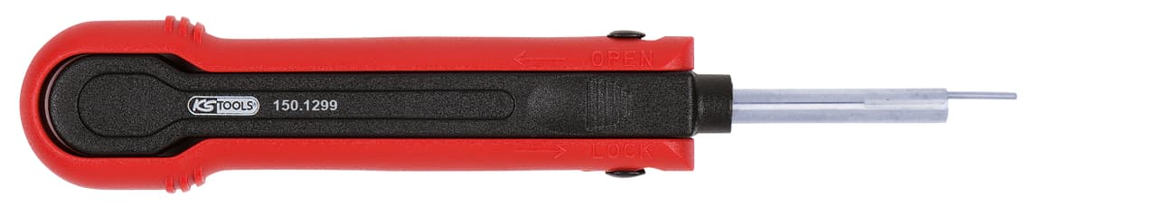 Extracteur de cosses pour connecteurs plats et Faston - 0,8 / 1,5 mm