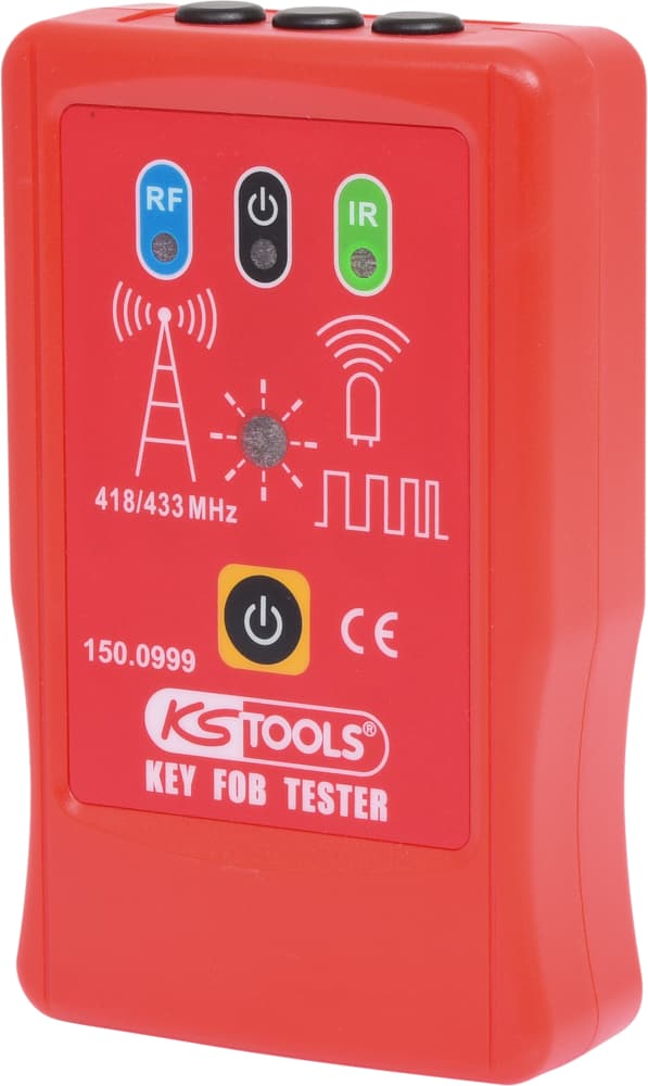 Testeur de clé infra-rouge et haute fréquence 12V